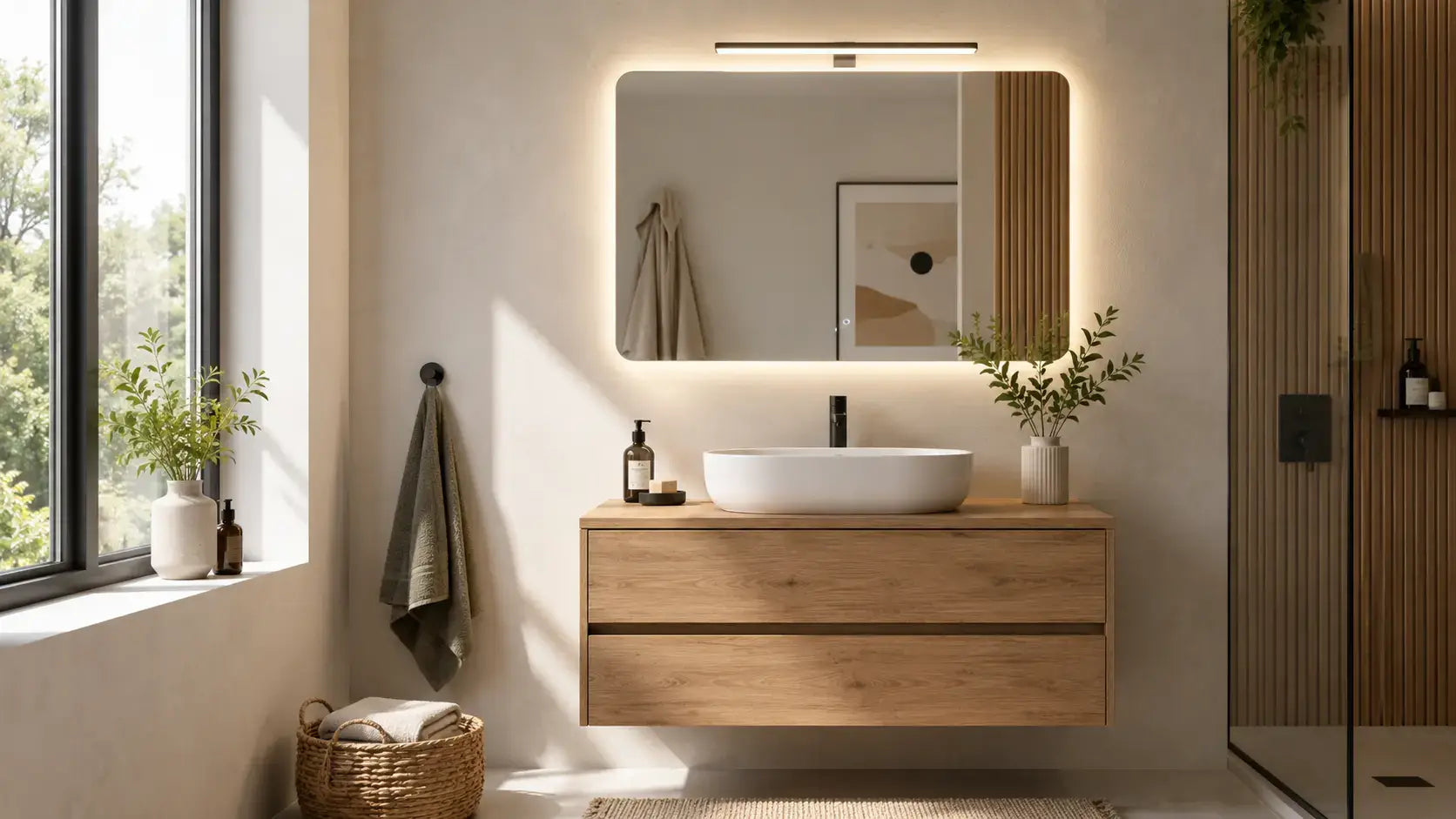 Mobile bagno sospeso: guida alla scelta misure e installazione