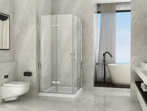 Box doccia Frameless Anta A Libro
