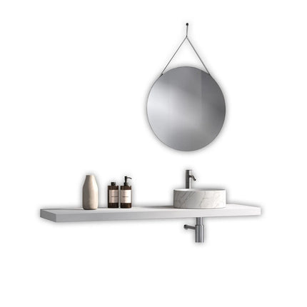 Composizione Bagno Completa Con Mensola Porta Lavabo 140cm
