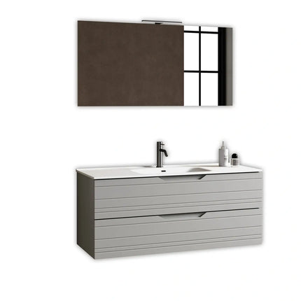 Composizione Bagno Sospesa 120cm - Solmira