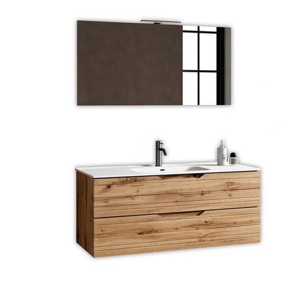 Composizione Bagno Sospesa 120cm - Solmira