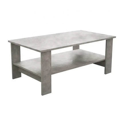 Tavolino da Salotto Moderno in Legno 100x41 H55cm