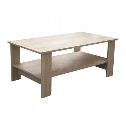Tavolino da Salotto Moderno in Legno 100x41 H55cm