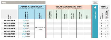 Box Doccia Decò H200 Doppia Anta Scorrevole Anticalcare