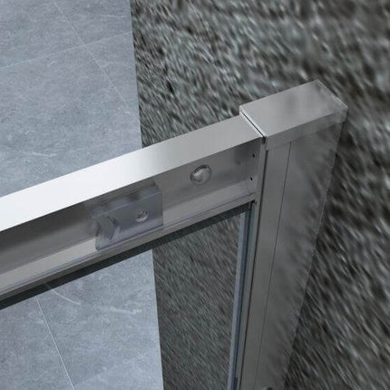 Box Doccia 70x90 H190 Trasparente Anticalcare 6mm Doppia Scorrevole
