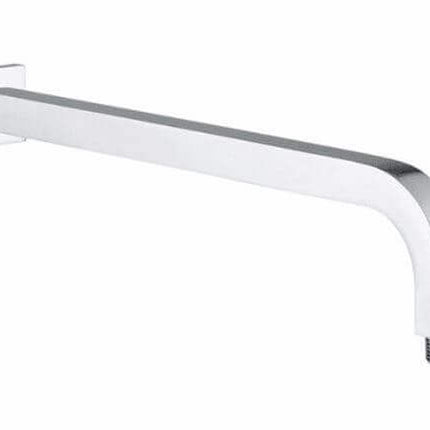 Braccetto doccia squadrato curvo per soffione - 30cm / 38cm