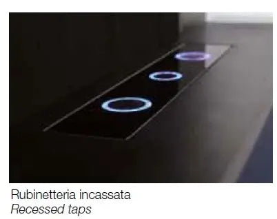 COLACRIL VITTORIA Vasca Idromassaggio Con Doppia Cascata 200x90
