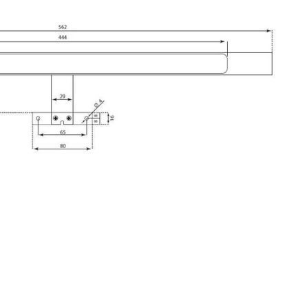 Composizione Bagno 180cm Con Doppio Lavabo Nero, Cassetti E Specchio