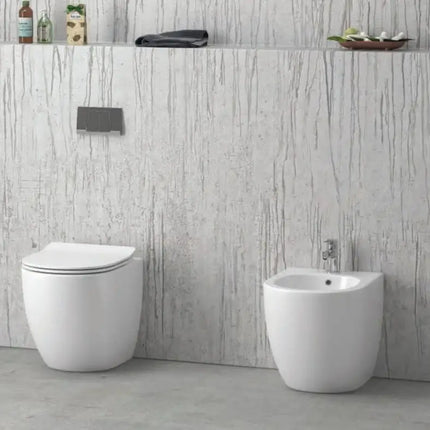 Coppia Sanitari Filo Muro - Karag New Line