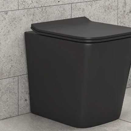 Coppia Sanitari Nero Opaco Filo Muro | Karag LT