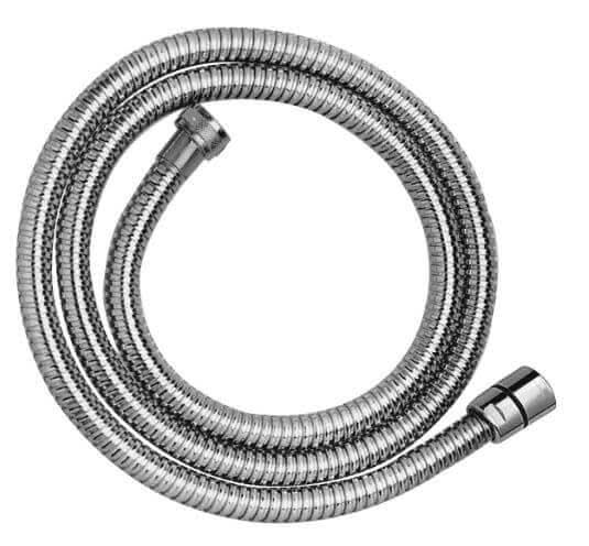 Flessibile Universale In Ottone Per Doccia - Attacco 1/2 Pollice Doppia Aggraffatura 120 cm