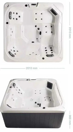Minipiscina Idromassaggio Con Audio Bluetooth Colacril Aquam