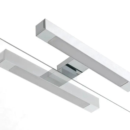 Mobile Bagno 120cm Sospeso Due Cassetti Lavabo Doppia Vasca e Specchio Con Lampada