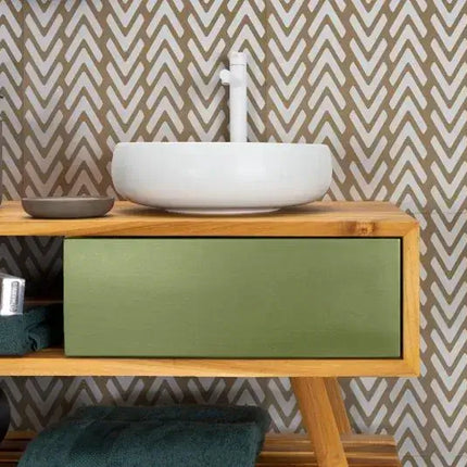 Mobile Consolle Bagno 150cm In Teak - Feelgood
