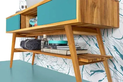 Mobile Consolle Bagno 150cm In Teak - Feelgood