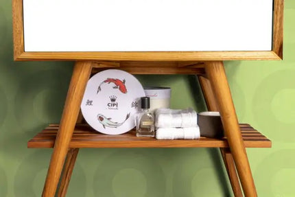 Mobile bagno 70cm in teak – Feel Color Consolle Bianco