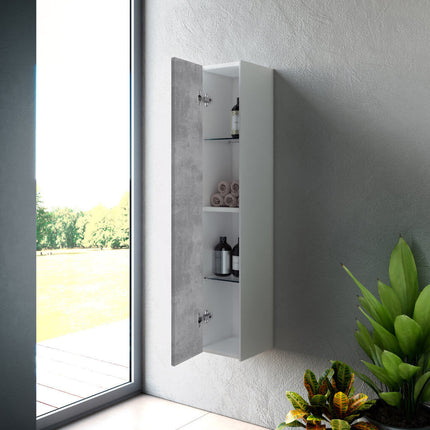 Pensile Colonna 25cm Sospesa per Bagno