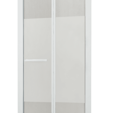 Porta Doccia Pieghevole 6mm Trasparente H200cm Anticalcare