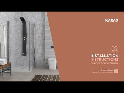 Box Doccia H200 Doppia Battente Totale Interno Esterno