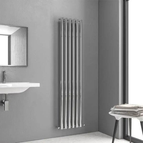 Radiatore bagno moderno cromato