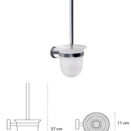 Set Accessori Bagno Vetro Temperato Design Sospeso