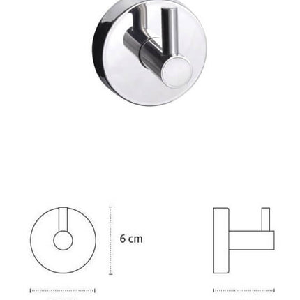 Set Accessori Bagno Vetro Temperato Design Sospeso