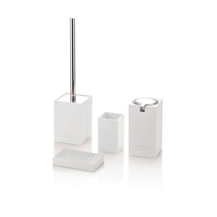 Set Completo Accessori Bagno Bianco