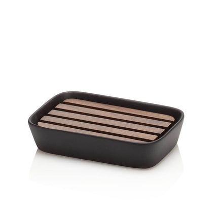 Set Completo Accessori Bagno Black Elegance