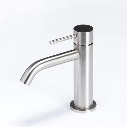 Set Rubinetteria Lavabo e Bidet Acciaio Spazzolato