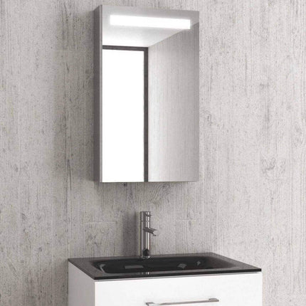 Specchio Contenitore Bagno Con Luce Led Nascosta