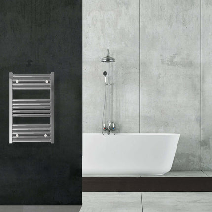 Termoarredo Scaldasalviette Bagno cm 80x60 - Cromato