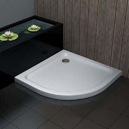 Piatto Doccia 5cm Semicircolare In Acrilico Rinforzato 80x80 90x90