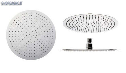 Soffione Doccia Circolare 20cm Ultraflat Cromato