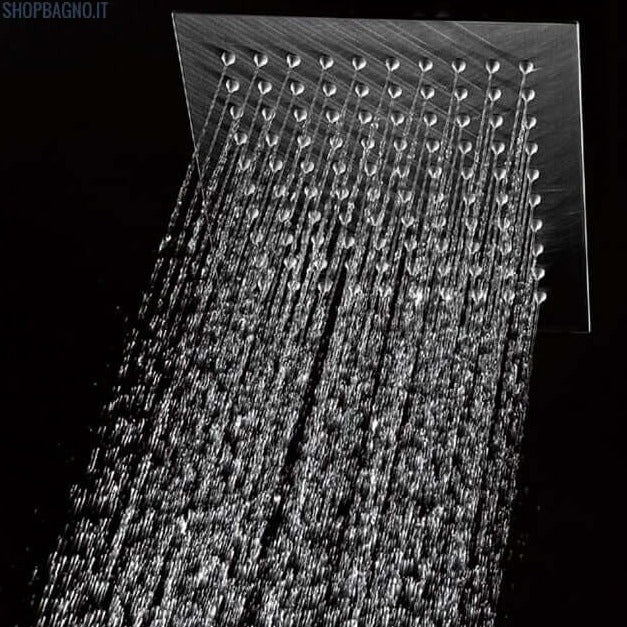 Soffione Doccia Quadrato cm 20x20 Ultraflat Cromato